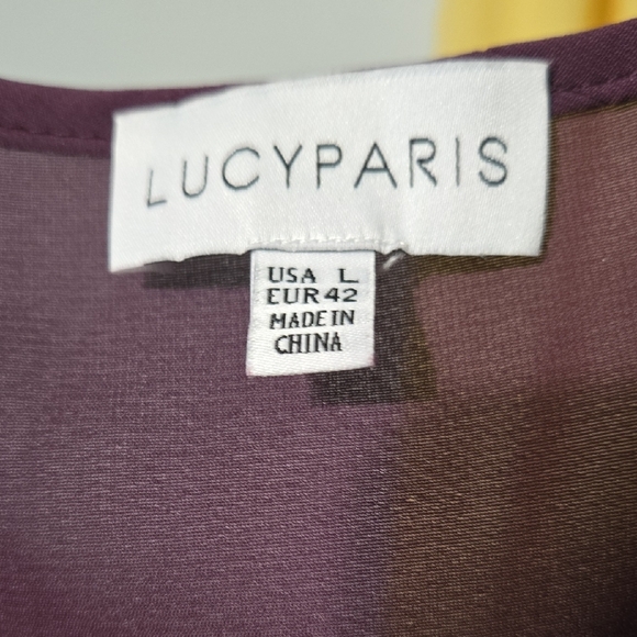 🆕️Lucy Paris Deep Purple Maxi Dress Set - Picture 4 of 8